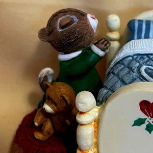 Chipmunk Praying Tender Touches Hallmark Figurine